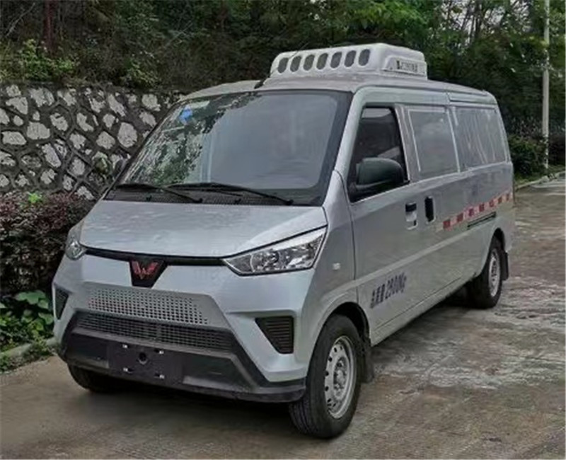 柳州五菱純電動麵包冷藏車