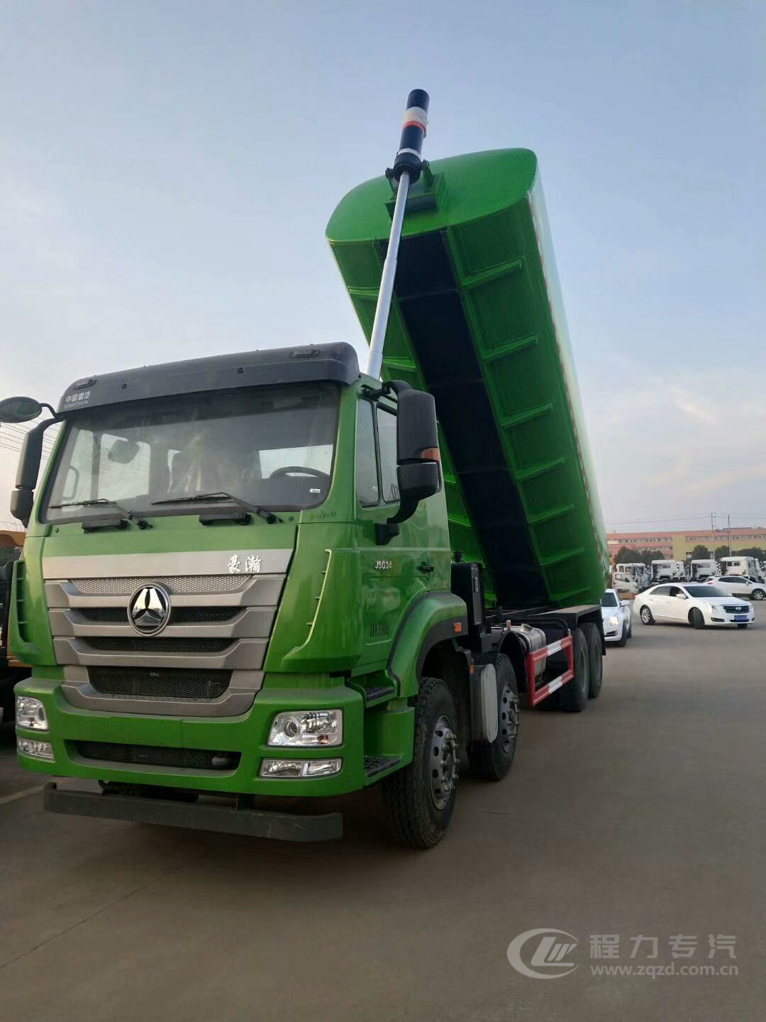 重汽汙泥自卸運輸車24方